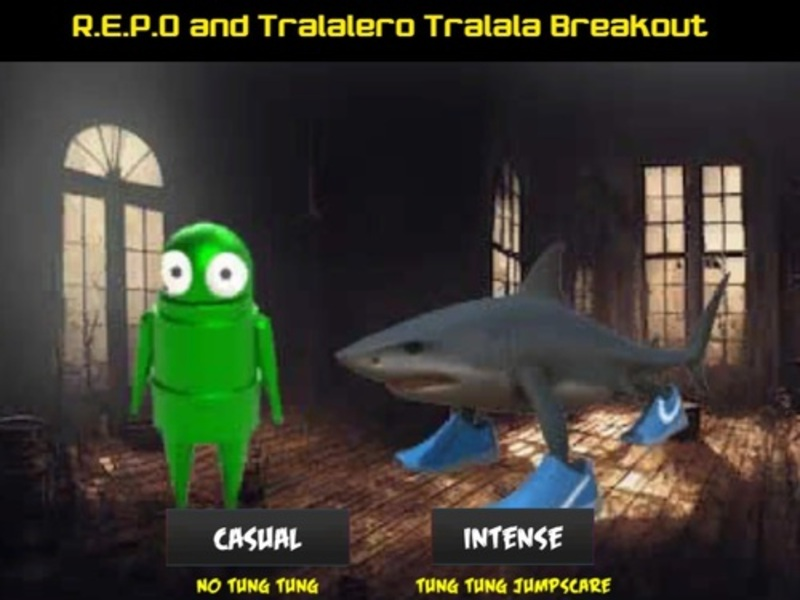 Juego R. MI. PAG. O y Tralalero Tralala Breakout en línea