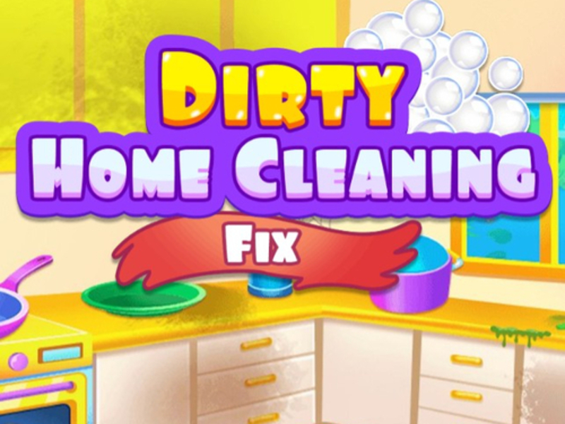 Juego Dirty Home Cleaning Fix en línea