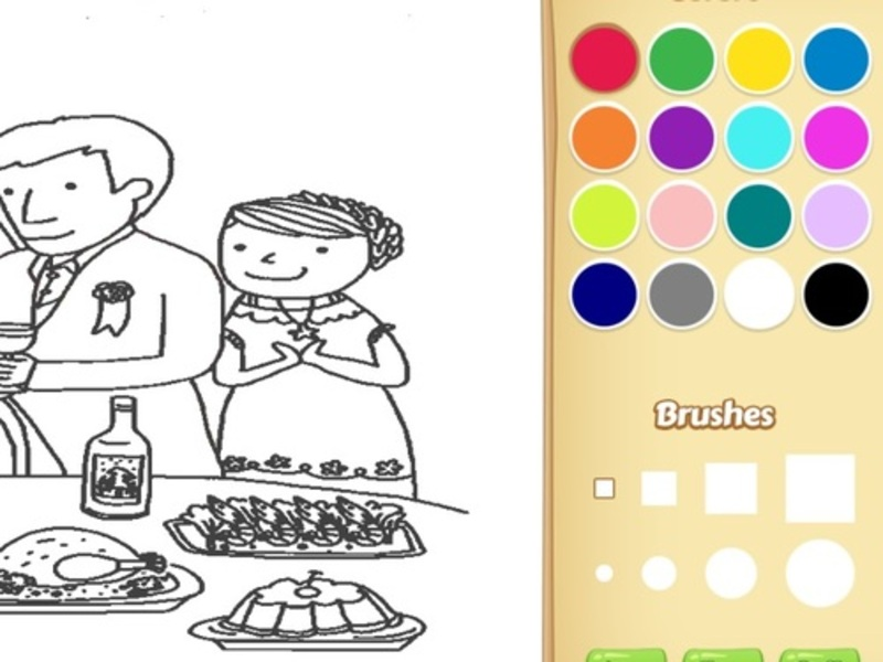 Juego Libro para colorear de bodas para niños en línea