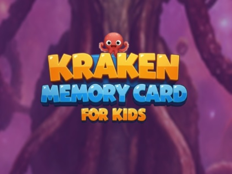 Juego Tarjeta de memoria Kraken para niños en línea