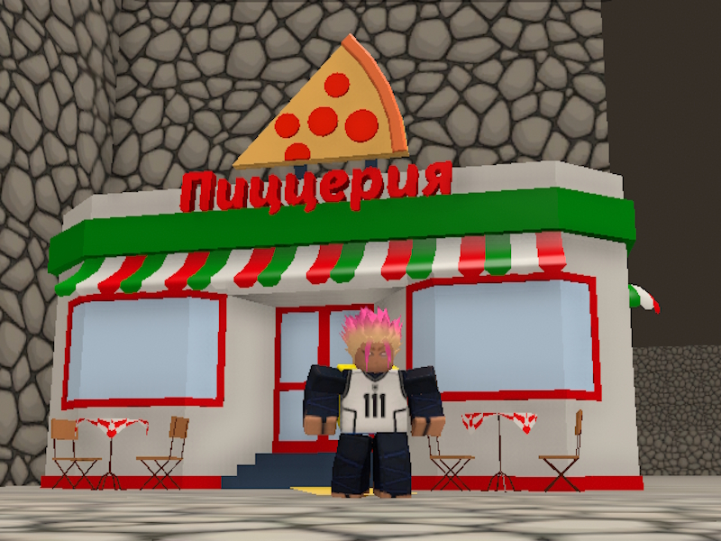 Juego Entrega de pizza de obby en línea