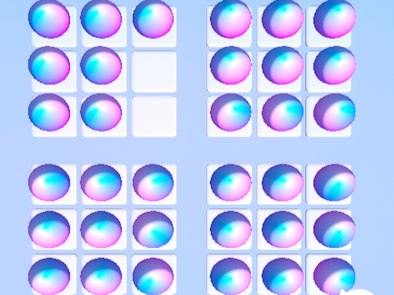 Juego Snap de mármol: juego de rompecabezas de color en línea