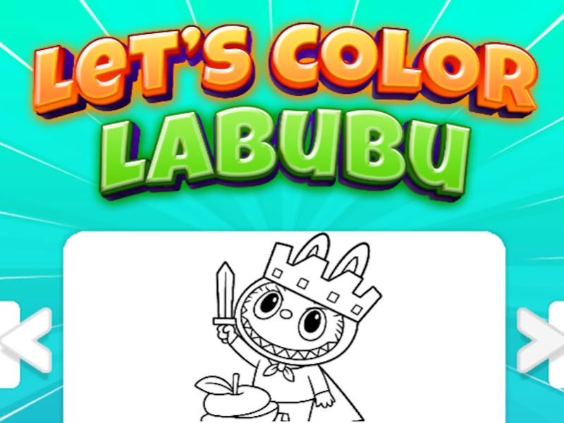 Juego Vamos a color Labubu en línea