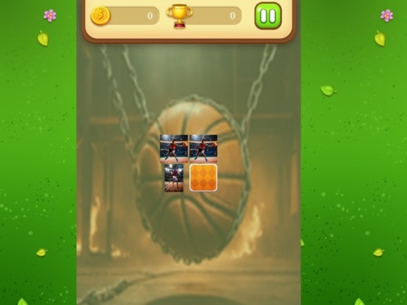 Juego Partido de memoria de baloncesto en línea