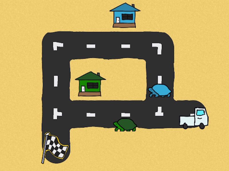 Juego Camión de tortuga en línea