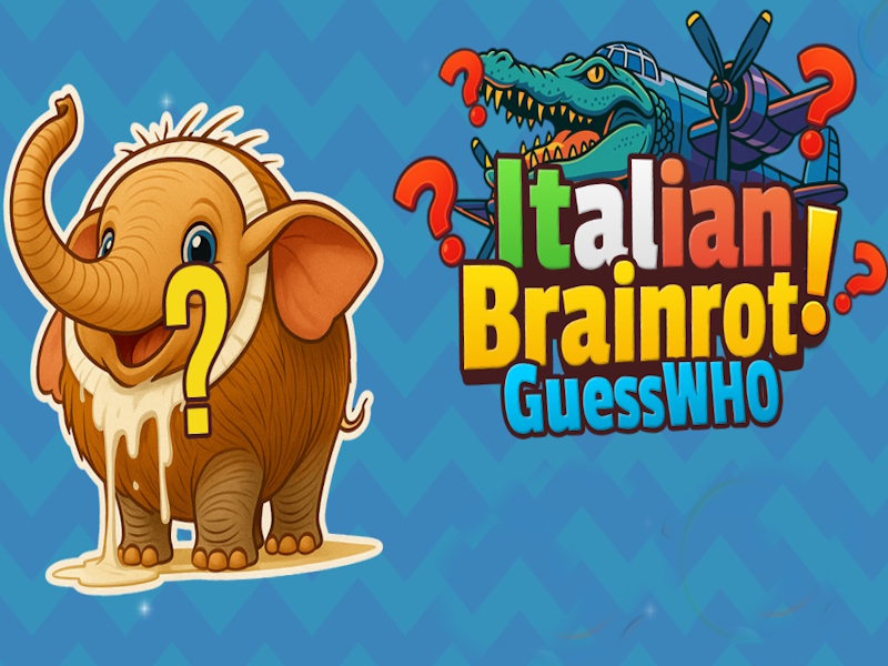 Juego ¡Brainrot italiano! Adivina quien en línea