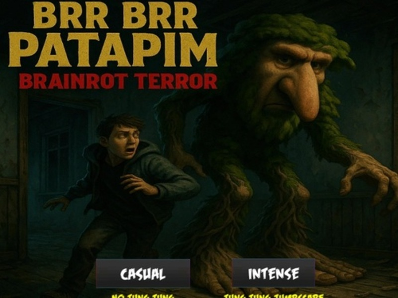 Juego Brr brr Patapim Brainrot Terror en línea