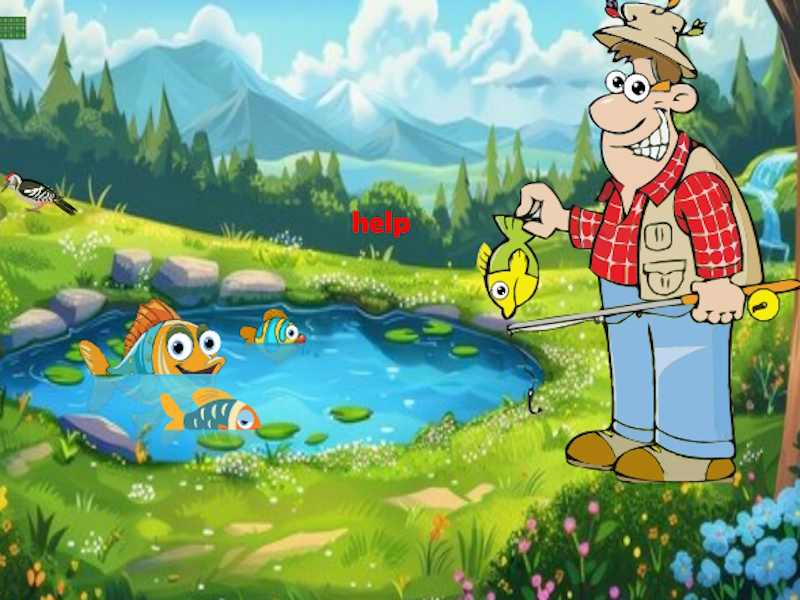 Juego Recuperar peces de pescadores en línea