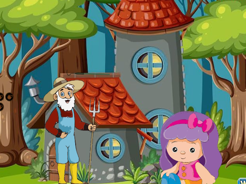 Juego Agricultor buscando en chick mamá en línea