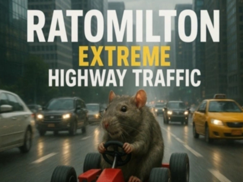 Juego Tráfico de carreteras extremas de Ratomilton en línea