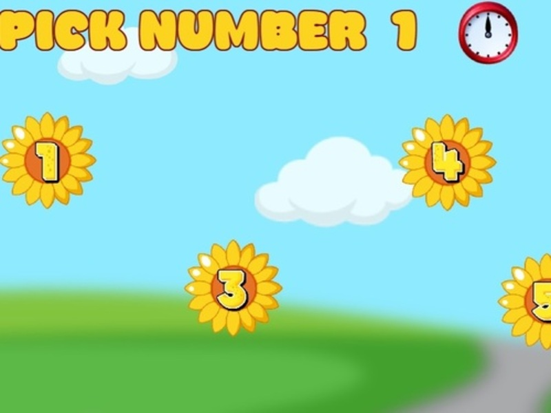 Juego Elige el número en línea