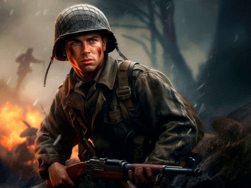 Juego Tirador de la Segunda Guerra Mundial en línea