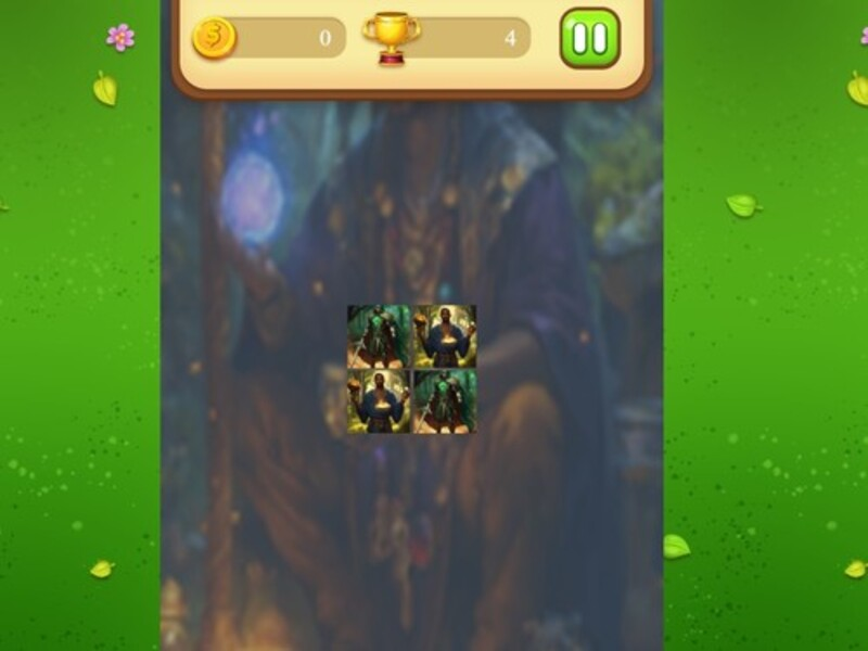 Juego Magic Druid Memory Match en línea