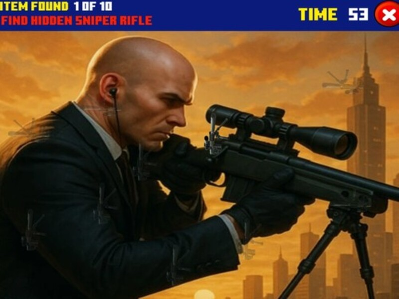 Juego Sr. Sniper Rifle oculto en línea