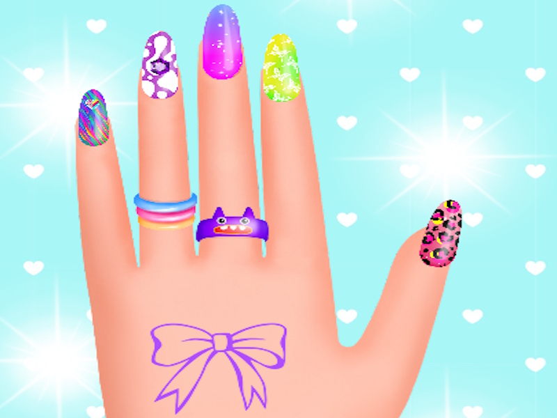Juego Lol muñecas salón de uñas en línea