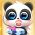 pequeño panda  en línea