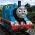 La locomotora de vapor Thomas  en línea